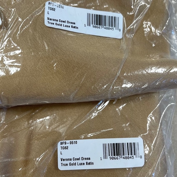 Show Me Your Mumu Weddings True Gold Verona Cowl Dress - Large - NWT - Picture 8 of 8